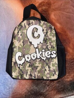 cookie camo bag
